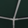 Kerti pavilon és előtető, vidaXL zöld rendezvénysátor 2,5 x 2,5 m 90 g/m²