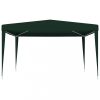 Kerti pavilon és előtető, vidaXL zöld rendezvénysátor 4 x 4 m 90 g/m²