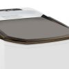 Jégkészítő gépek, vidaXL fehér 1,4 l-es jégkockakészítő gép 15 kg/24 h