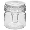 Sütis borkánok, vidaXL 6 db csatos tárolóedény 500 ml