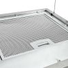 Páraelszívók, vidaXL rozsdamentes acél LCD érintőképernyős sziget páraelszívó 37 cm