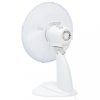 Asztali és toronyventilátorok, vidaXL 3 sebességes fehér asztali ventilátor 30 cm 40 W