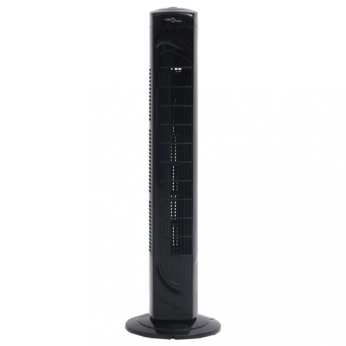 Asztali és toronyventilátorok, vidaXL fekete oszlop ventilátor Φ24 x 80 cm