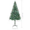 Karácsonyfák, vidaXL műfenyő fenyőtobozokkal 150 cm