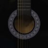 Gitárok, vidaXL 8 darabos fekete klasszikus gitárszett kezdőknek 3/4 36'