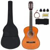 Gitárok, vidaXL 8 részes klasszikus gitárszett kezdőknek 3/4 36'