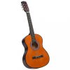 Gitárok, vidaXL 8 részes klasszikus gitárszett kezdőknek 3/4 36'