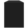 Nappali bútorok, vidaXL fekete forgácslap TV-szekrény 120 x 30 x 37,5 cm