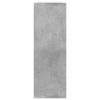 Fali polcok és párkányok, vidaXL betonszürke szerelt fa fali polc 104 x 20 x 58,5 cm