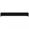 TV monitor tartók, vidaXL fekete szerelt fa monitorállvány 100 x 24 x 13 cm