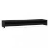 TV monitor tartók, vidaXL fekete szerelt fa monitorállvány 100 x 24 x 13 cm