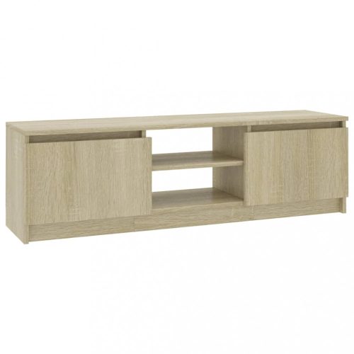 Nappali bútorok, vidaXL sonoma tölgy színű szerelt fa TV-szekrény 120 x 30 x 35,5 cm
