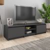 Nappali bútorok, vidaXL szürke szerelt fa TV-szekrény 140 x 40 x 35,5 cm
