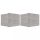 Éjjeliszekrények, vidaXL 2 db betonszürke szerelt fa éjjeliszekrény 40 x 30 x 30 cm