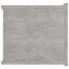 Éjjeliszekrények, vidaXL 2 db betonszürke szerelt fa éjjeliszekrény 40 x 30 x 30 cm