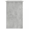 Íróasztalok, vidaXL betonszürke szerelt fa íróasztal 100 x 50 x 76 cm