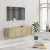 Nappali bútorok, vidaXL sonoma tölgy szerelt fa TV-szekrény 120 x 30 x 30 cm