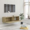 Nappali bútorok, vidaXL sonoma tölgy szerelt fa TV-szekrény 120 x 30 x 30 cm