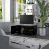 Nappali bútorok, vidaXL fekete szerelt fa TV-szekrény 80 x 34 x 36 cm