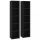Médiatárolók és szekrények, vidaXL 2 db fekete forgácslap CD-tartó szekrény 21 x 16 x 93,5