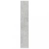 Médiatárolók és szekrények, vidaXL 2 db betonszürke forgácslap CD-tartó szekrény 21 x 16 x