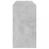 Cipőpolcok és -állványok, vidaXL betonszürke szerelt fa cipőtároló pad 103 x 30 x 54,5 cm