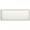 Fürdőszobai pipereasztalok, 804633 vidaXL Bathroom Mirror Sonoma Oak 100x1,5x37 cm Chipboard