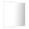 Fürdőszobai pipereasztalok, vidaXL fehér akril LED-es fürdőszobai tükör 40 x 8,5 x 37 cm