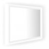 Fürdőszobai pipereasztalok, vidaXL fehér akril LED-es fürdőszobai tükör 60 x 8,5 x 37 cm