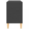 Nappali bútorok, vidaXL szürke TV-szekrény tömör falábakkal 69,5 x 30 x 50 cm