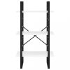 Könyvespolcok, állópolcok, vidaXL fehér forgácslap tárolópolc 60 x 30 x 105 cm