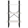 Könyvespolcok, állópolcok, vidaXL fehér tömör fenyőfa tárolópolc 60 x 30 x 105 cm