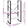Könyvespolcok, állópolcok, vidaXL fehér forgácslap könyvszekrény 80 x 30 x 105 cm
