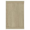 Fali polcok és párkányok, vidaXL 4 db sonoma tölgy szerelt fa négyszögű fali polc 60x15x23cm