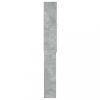 Mosó- és szárítógép tartozékok, vidaXL betonszürke mosógépszekrény 64 x 25,5 x 190 cm