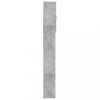 Mosó- és szárítógép tartozékok, vidaXL betonszürke mosógépszekrény 64 x 25,5 x 190 cm