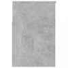Cipőpolcok és -állványok, vidaXL betonszürke szerelt fa cipőtároló pad 60 x 30 x 45 cm