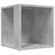 Tárolók és zárható szekrények, vidaXL betonszürke szerelt fa kisasztal 33 x 33 x 34,5 cm