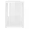 Nappali bútorok, vidaXL magasfényű fehér forgácslap TV-szekrény 60 x 24 x 32 cm