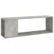 Könyvespolcok, állópolcok, vidaXL betonszürke szerelt fa TV-szekrény 100 x 24 x 32 cm
