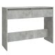 Kisasztalok, vidaXL betonszürke szerelt fa dohányzóasztal 100x35x76,5 cm