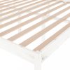 Ágyak és ágykeretek, vidaXL Super King Size fehér tömör fenyőfa ágy időseknek 180 x 200 cm