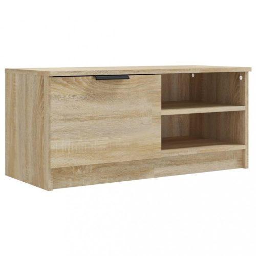 Nappali bútorok, vidaXL sonoma-tölgyszínű szerelt fa fali TV-szekrény 80x35x36,5 cm