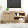 Nappali bútorok, vidaXL sonoma-tölgyszínű szerelt fa fali TV-szekrény 80x35x36,5 cm