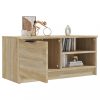 Nappali bútorok, vidaXL sonoma-tölgyszínű szerelt fa fali TV-szekrény 80x35x36,5 cm