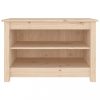Cipőpolcok és -állványok, vidaXL tömör fenyőfa cipőtároló pad 70 x 38 x 45,5 cm