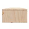 Nappali bútorok, vidaXL tömör fenyőfa monitorállvány 100 x 24 x 13 cm