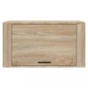 Cipőpolcok és -állványok, vidaXL sonoma tölgy szerelt fa fali cipőszekrény 70 x 35 x 38 cm