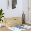 Cipőpolcok és -állványok, vidaXL sonoma tölgy színű szerelt fa fali cipőszekrény 100x35x38