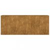 Virágcserepek és kaspók, vidaXL corten acél kerti magaságyás 200x40x80 cm